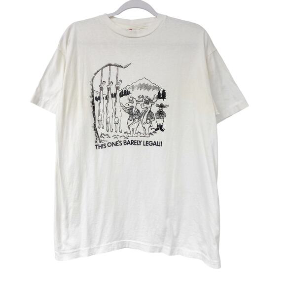 Vintage Caribbean Dream Mens Size XL Humor Graphic Single Stitch T-Shirt - Picture 1 of 9